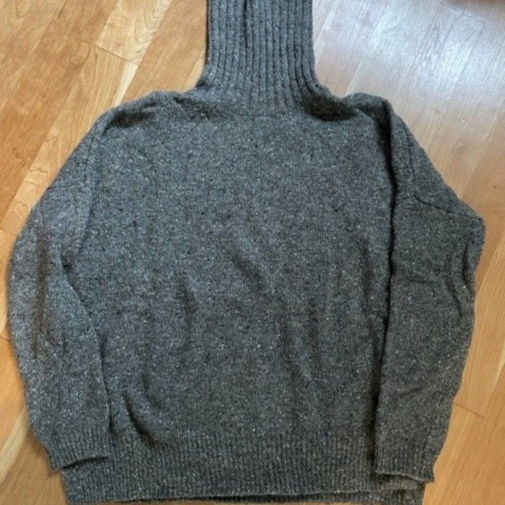 Vince Marled Wool Turtleneck Sweater
